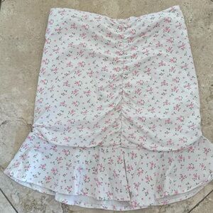 Tiger mist floral skirt